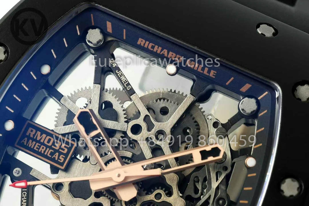 Richard Mille RM035 Rafael Nadal Americas edizione limitata 1:1 Best Clone KV Fabbrica