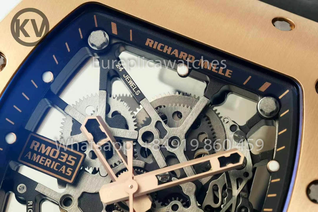 Richard Mille RM035 Toro Americas Edition 1:1 Best Clone KV Fabbrica