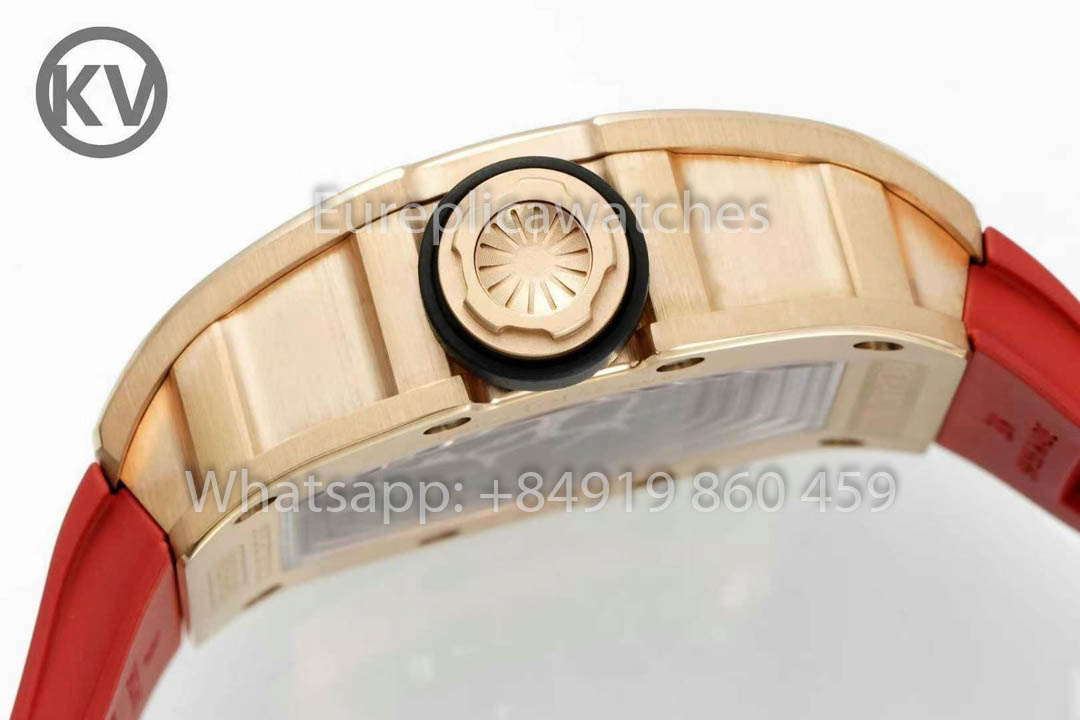 Richard Mille RM035 Toro Americas Edition Rose gold and Orange cinturino 1:1 Best Clone KV Fabbrica