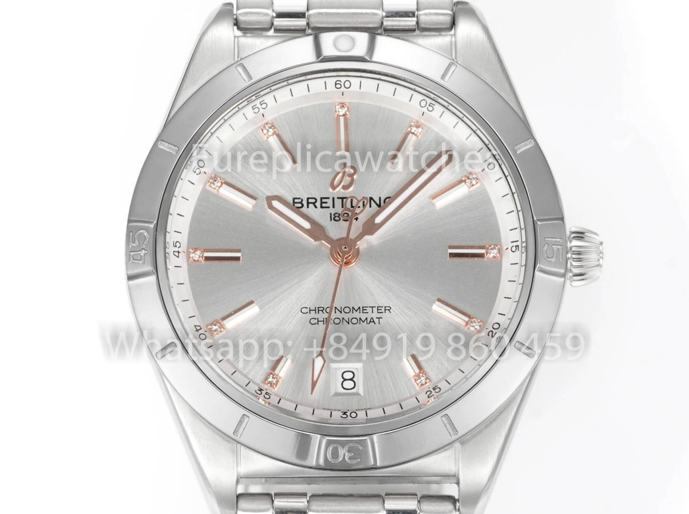 Breitling Chronomat 36 UNWORN 2022 A10380591L1A1 Série 1:1 Super Clone BLS Fabbrica Pointer Rosa Oro