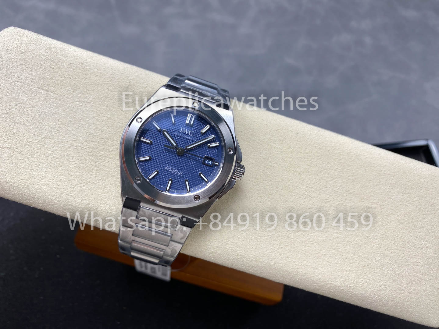 IWC Ingenieur Automatic IW328907 Watch 40mm 1:1 Best Clone V7 Fabbrica Blue Dial