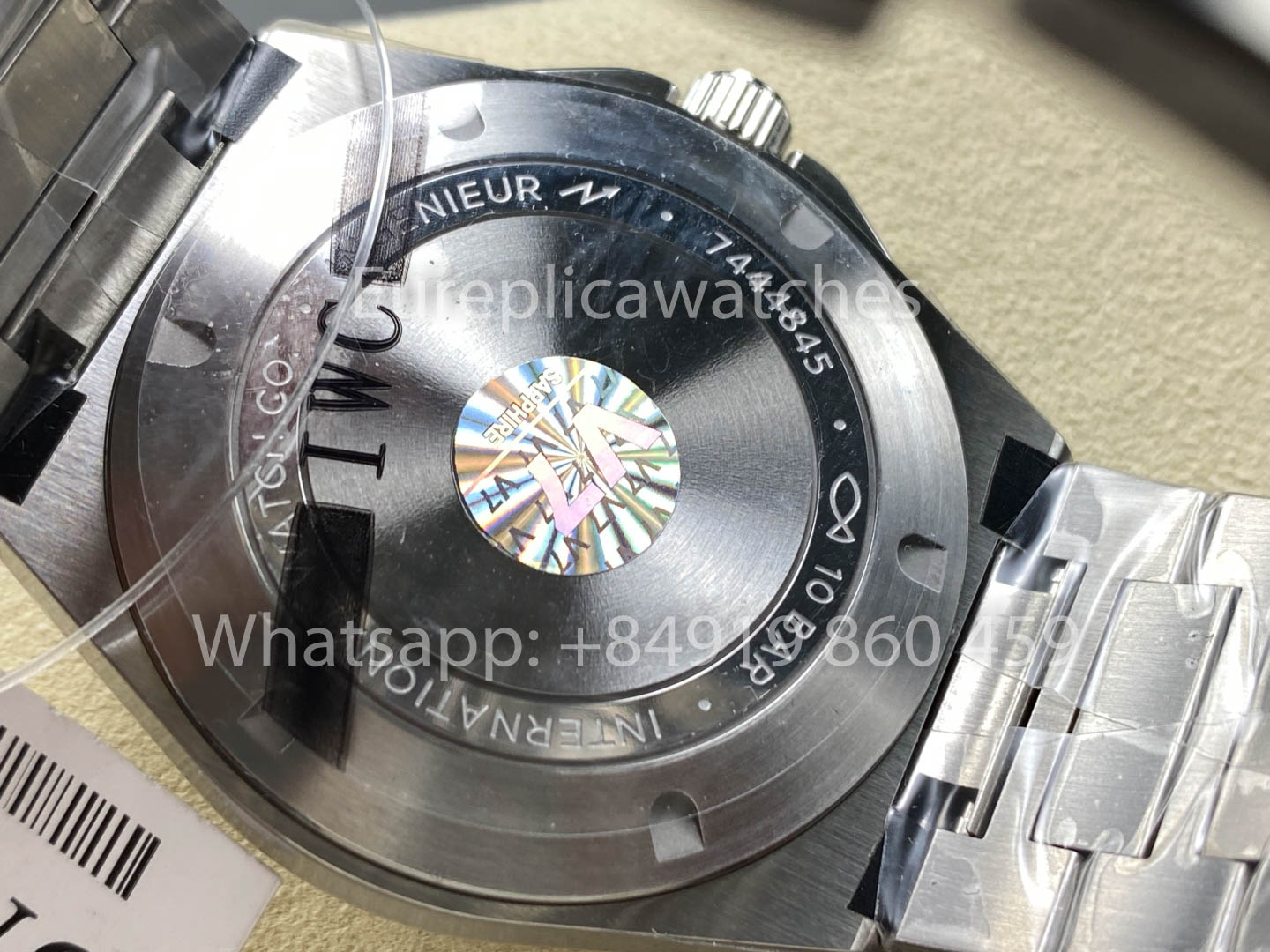 IWC Ingenieur Automatic IW328907 Watch 40mm 1:1 Best Clone V7 Fabbrica Blue Dial