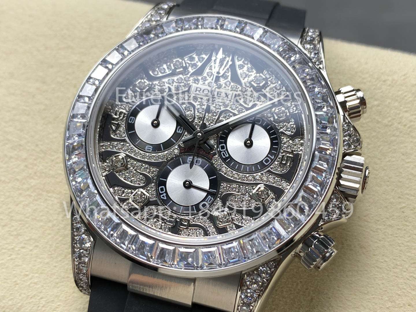 Rolex Daytona 116589TBR "Eye of the Tiger" 1:1 Melhor Clone N2 Fabbrica
