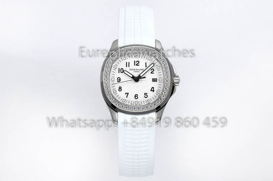 Patek Philippe Aquanaut 5267/200A-010 White Dial versão melhor 1:1 ZF Fabbrica