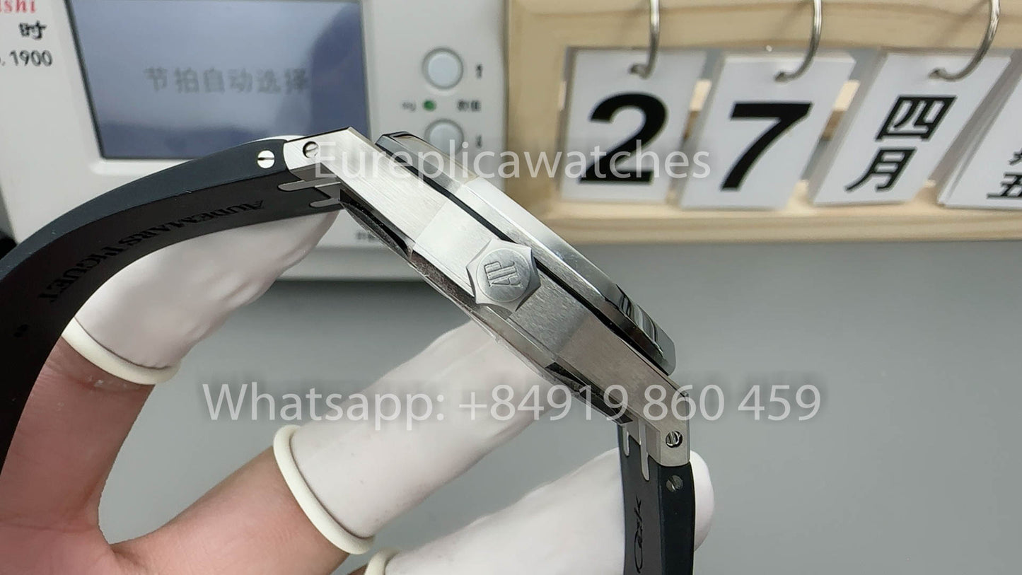 Audemars Piguet Royal Oak 15510OR.OO.D315CR.02 APS Fabbrica versione migliore 1:1 quadrante blu Gomma cinturino