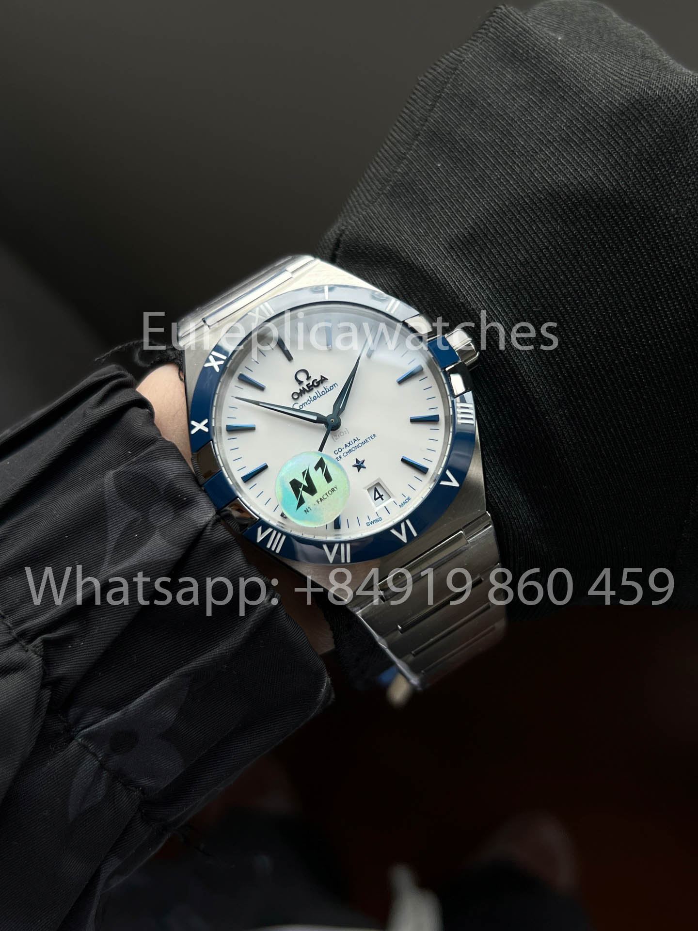 Omega Constellation Chronometer 131.30.41.21.99.001 White Dial 1:1 versione migliore N1 Fabbrica