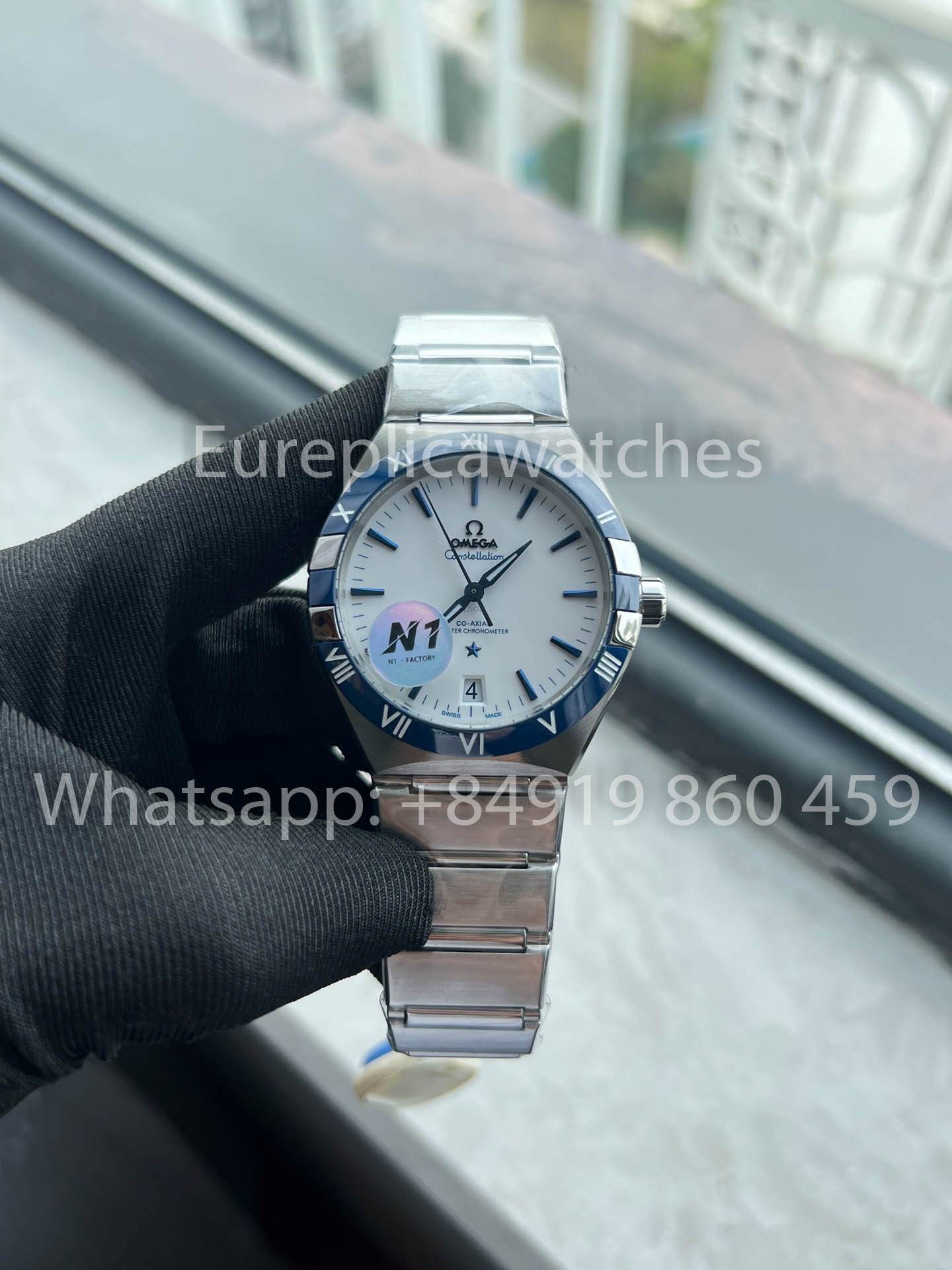 Omega Constellation Chronometer 131.30.41.21.99.001 White Dial 1:1 versione migliore N1 Fabbrica