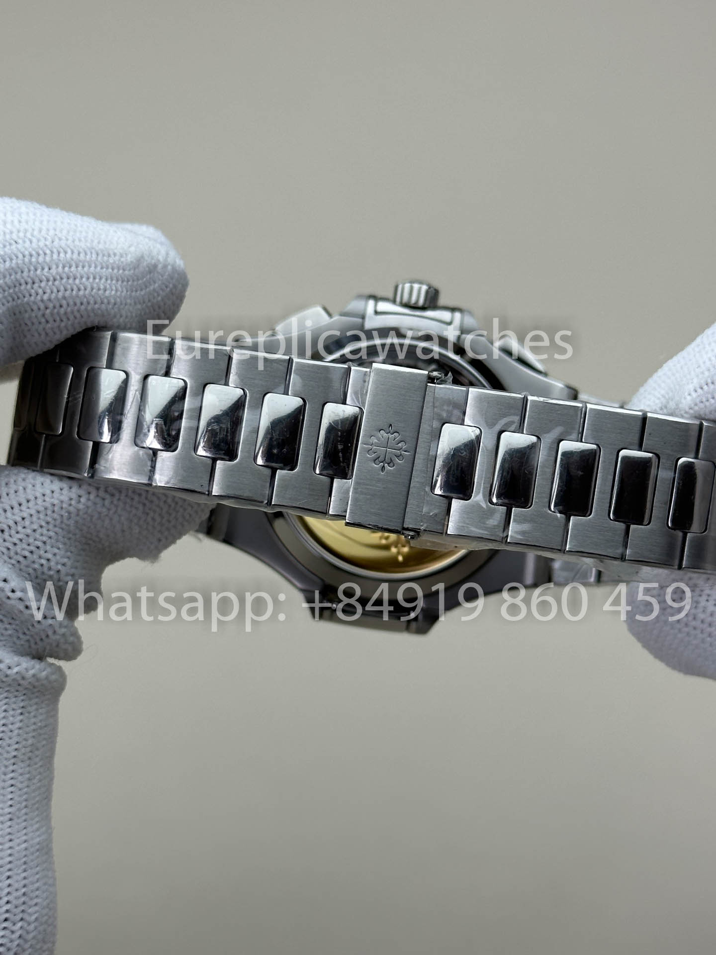 Patek Philippe Nautilus 5980/1A-019 versão melhor 1:1 3K Fabbrica V3 atualizado quadrante preto