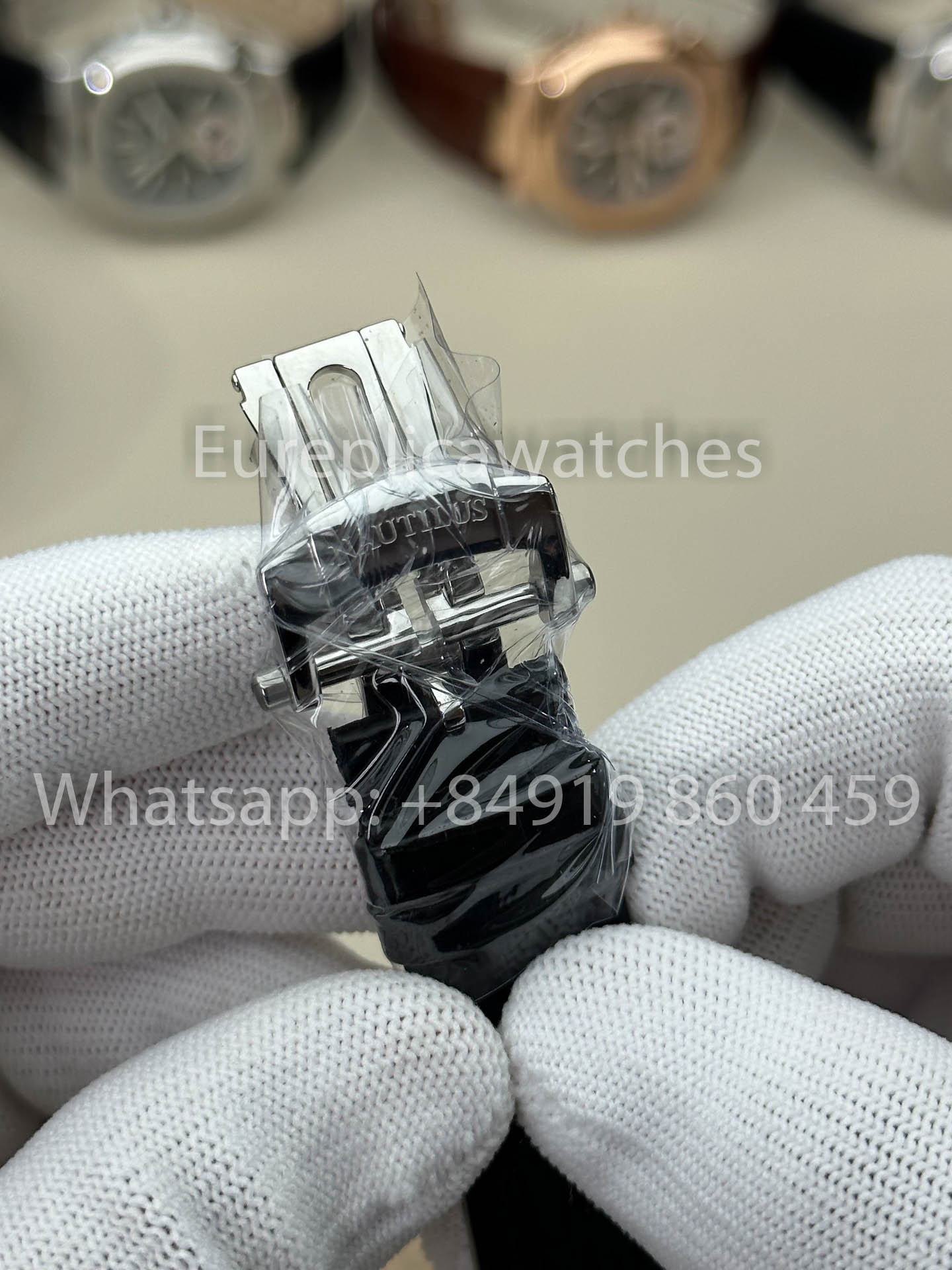 Patek Philippe Nautilus 5980/1A-001 versión mejorada 1:1 3K Fabbrica V3 Upgraded Pelle cinturino