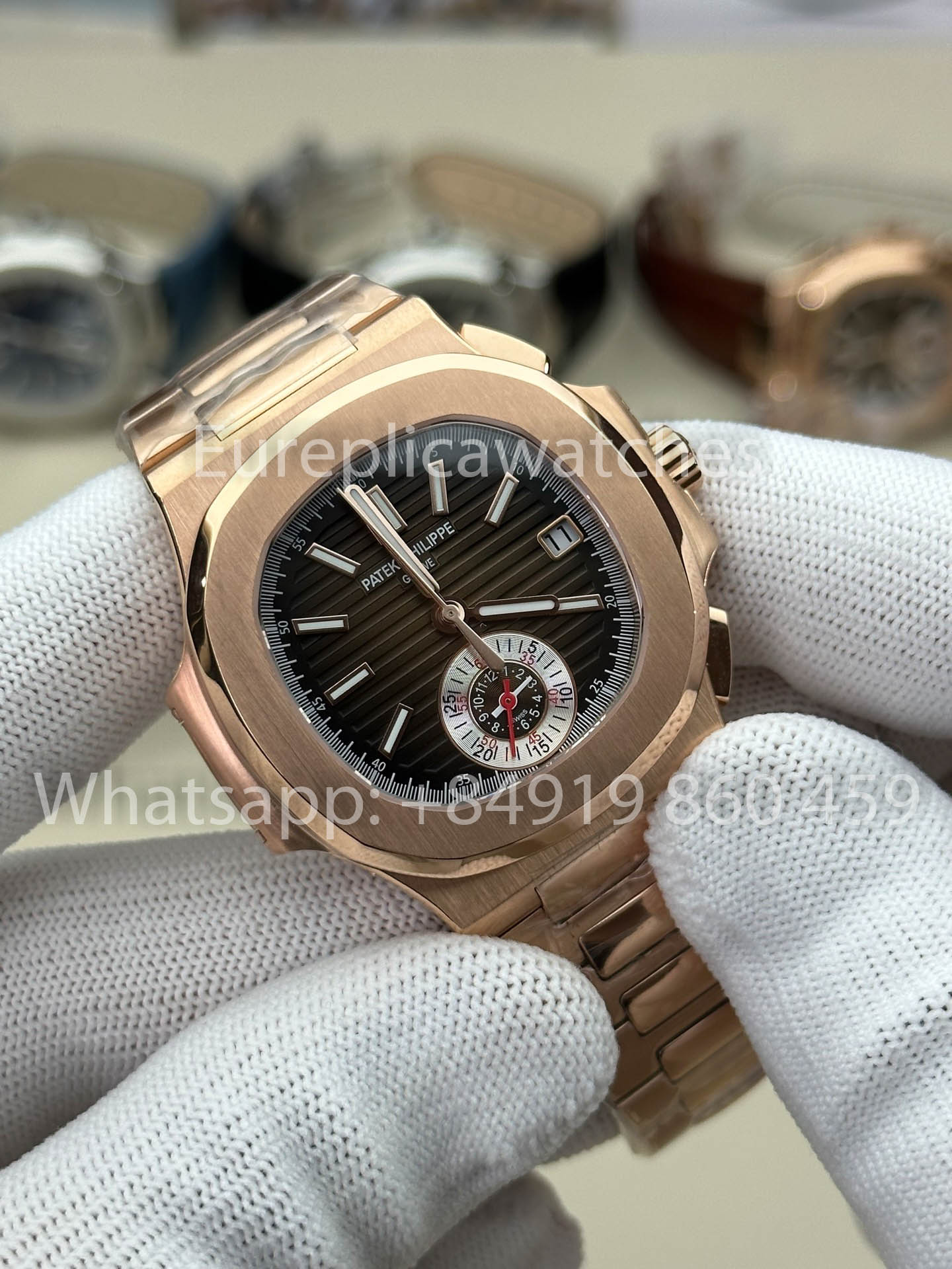 Patek Philippe Nautilus 5980-1R versione migliore 1:1 3K Fabbrica V3 Upgraded Edizione