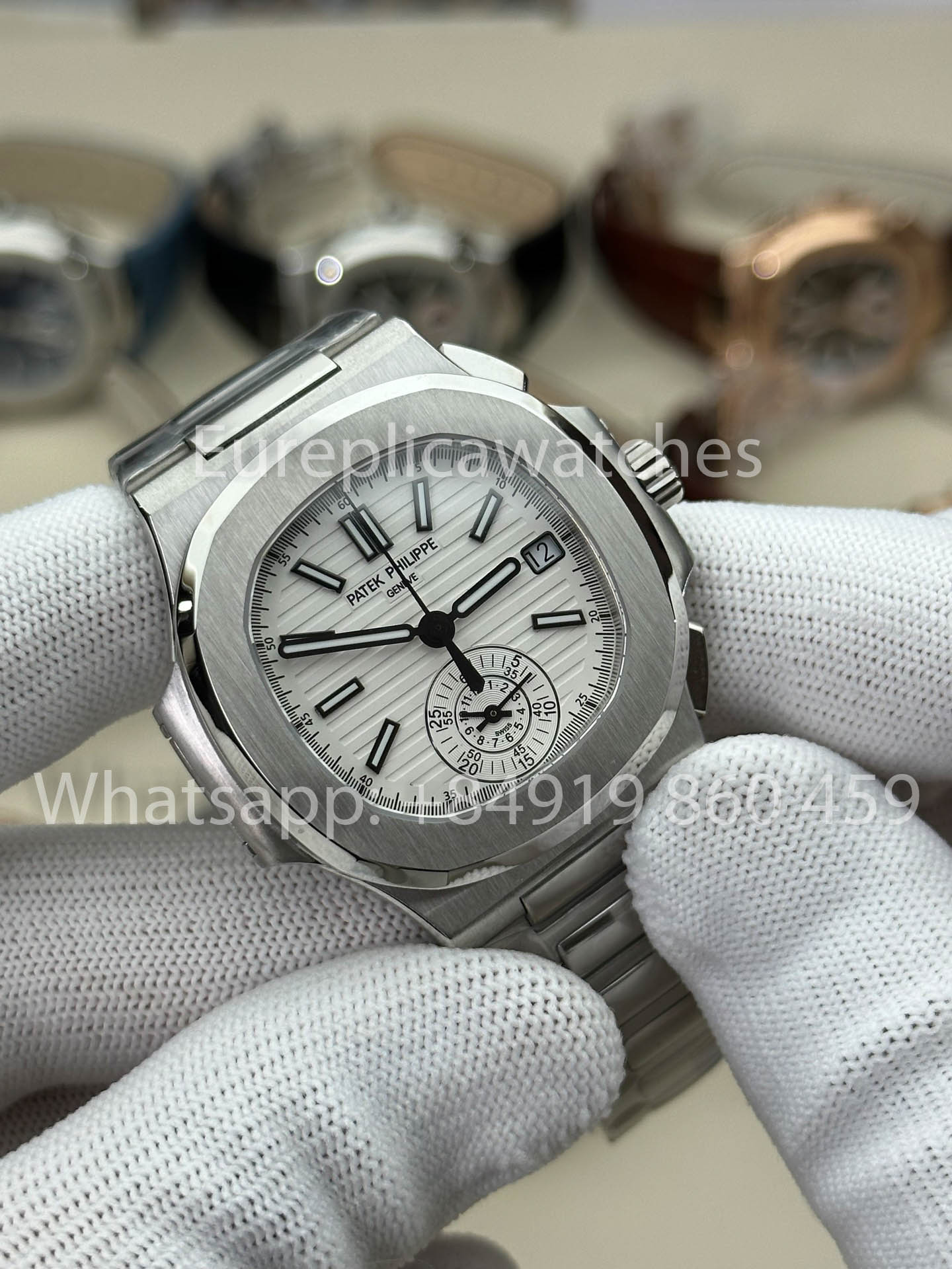 Patek Philippe Nautilus 5980/1A-019 versione migliore 1:1 3K Fabbrica V3 Upgraded Edizione