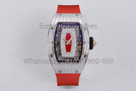 replica Richard Mille RM 07-01 Red cinturino 1:1 Super Clone ZF Fabbrica