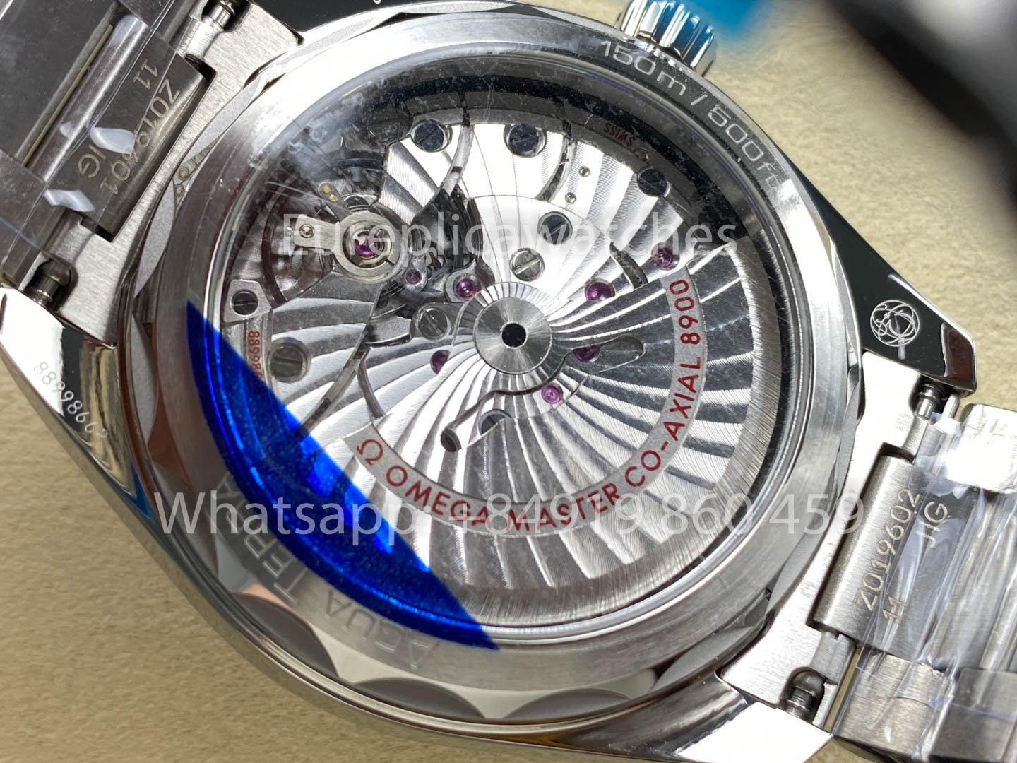 réplica Omega Seamaster Tiffany cuadrante VS Fabbrica 1:1 Super Clone