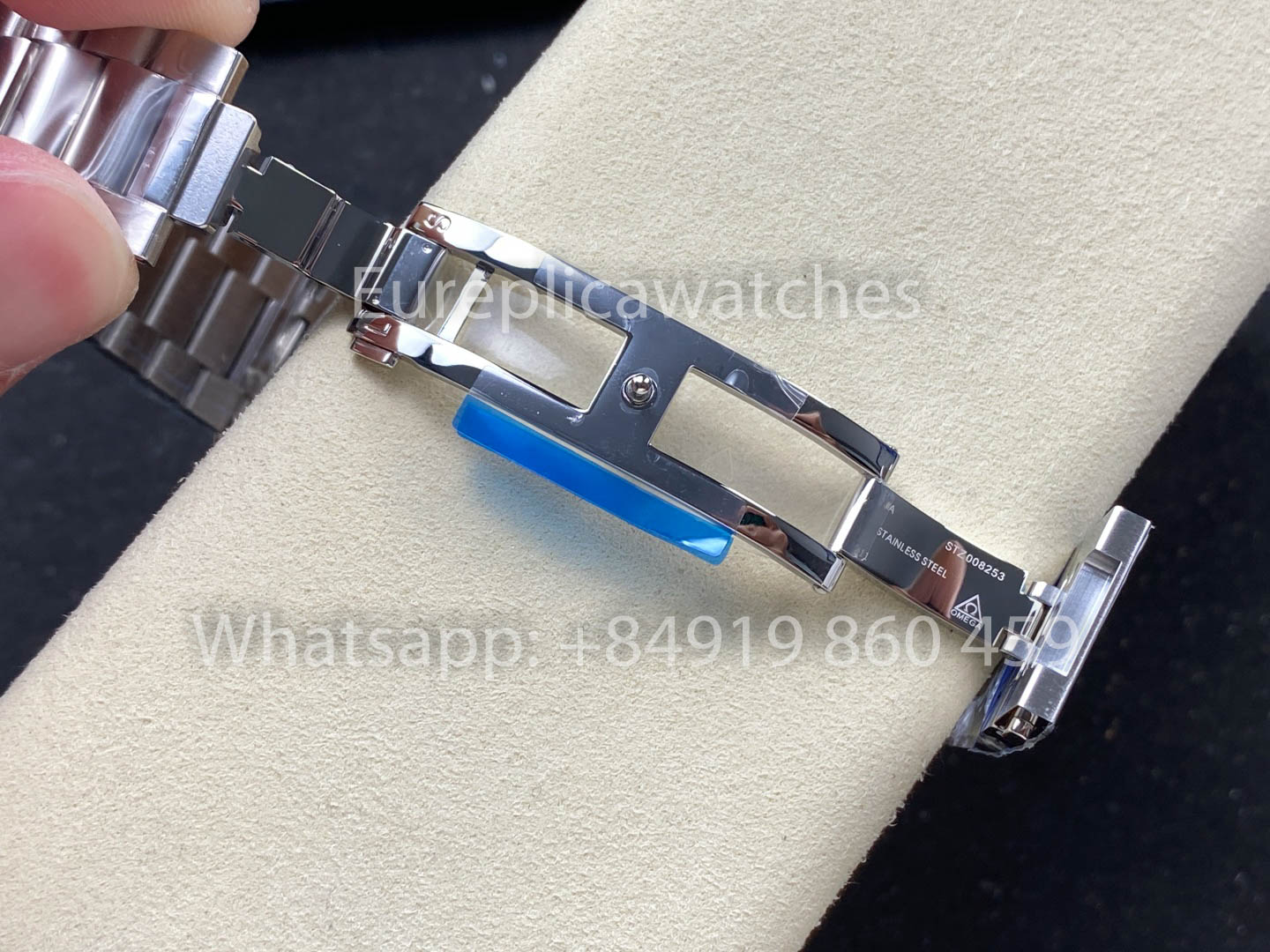 réplica Omega Seamaster Tiffany cuadrante VS Fabbrica 1:1 Super Clone