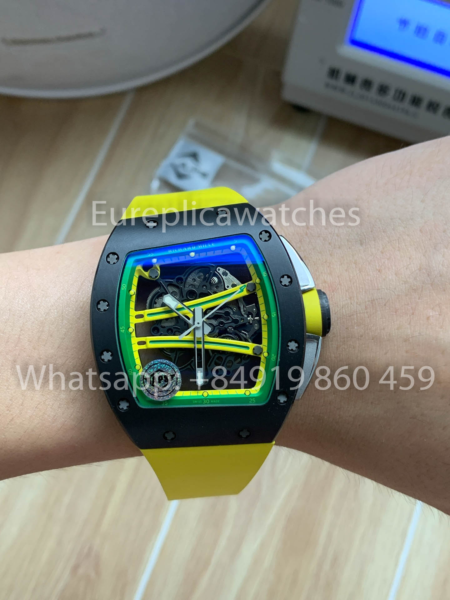 Richard Mille RM 61-01 ceramica Orange cinturino versione migliore 1:1 APS Fabbrica