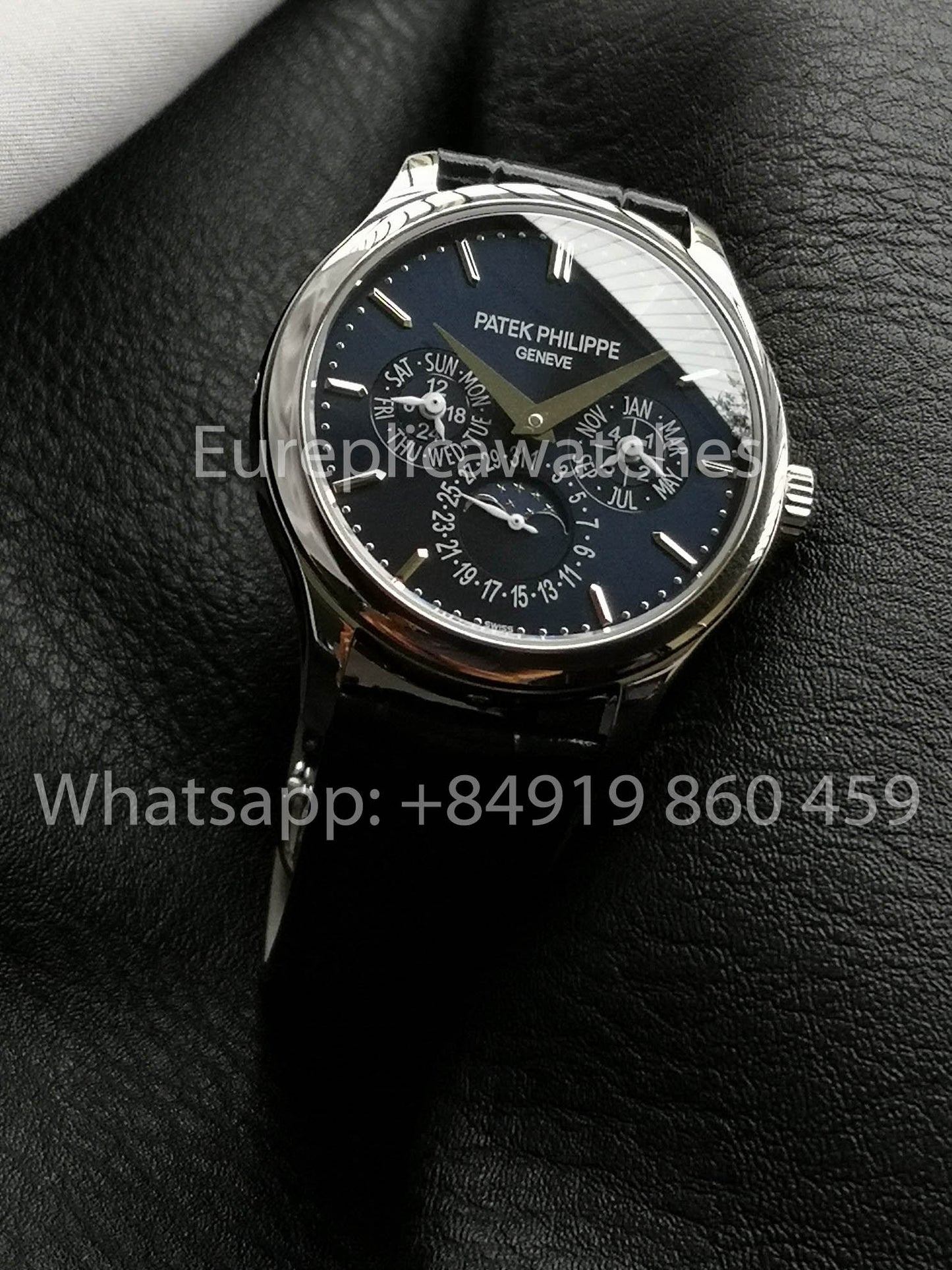 Patek Philippe Grand Complications 5140P-014 quadrante azul versão melhor 1:1 3K Fabbrica