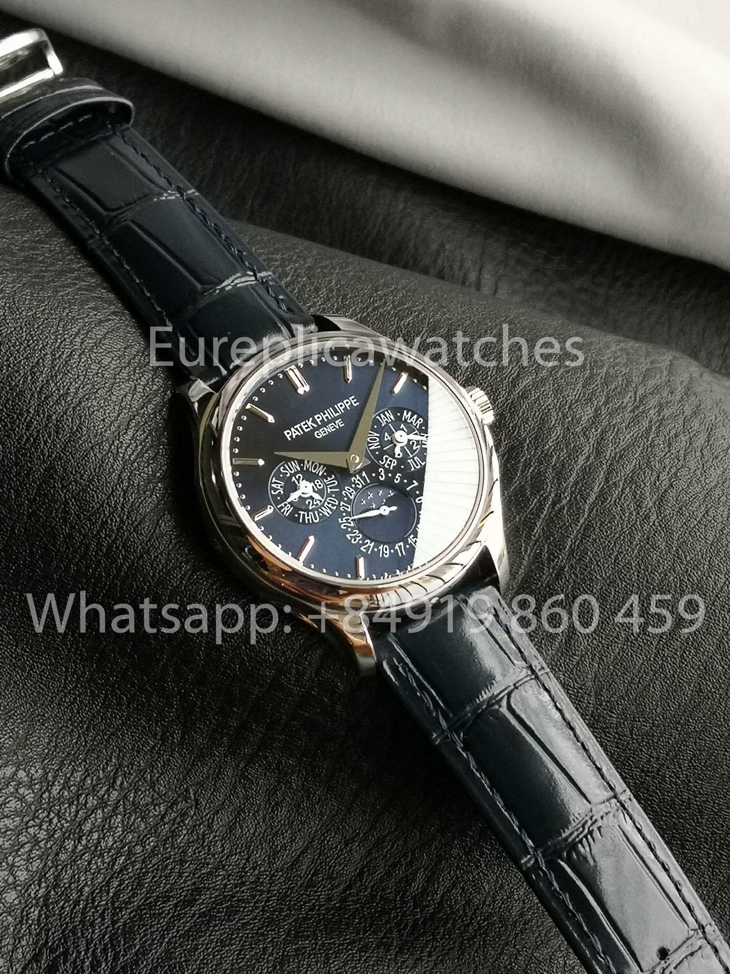 Patek Philippe Grand Complications 5140P-014 quadrante azul versão melhor 1:1 3K Fabbrica