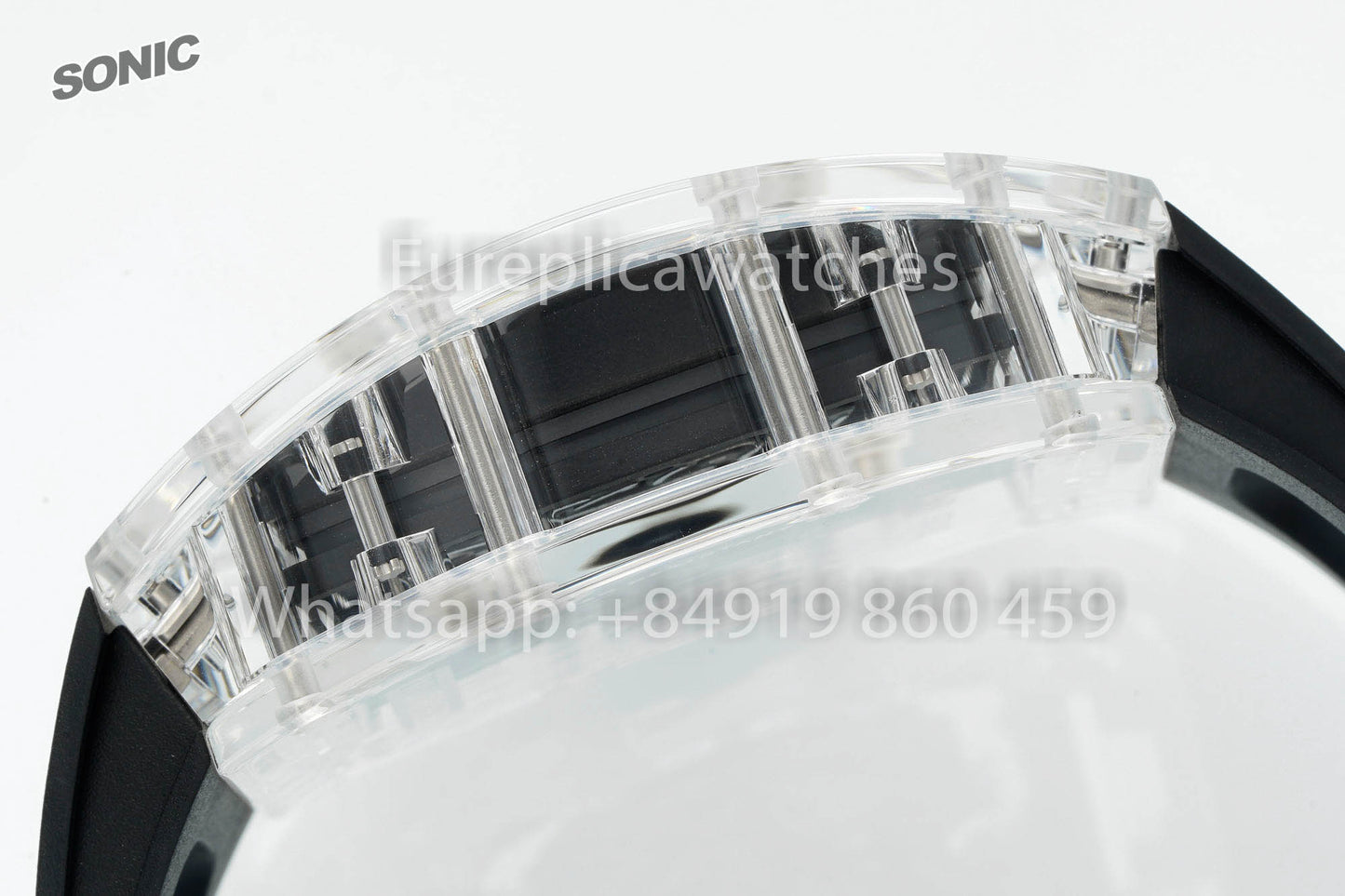 RICHARD MILLE RM055 AET REMOULD Black cinturino versione migliore 1:1 Sonic Fabbrica