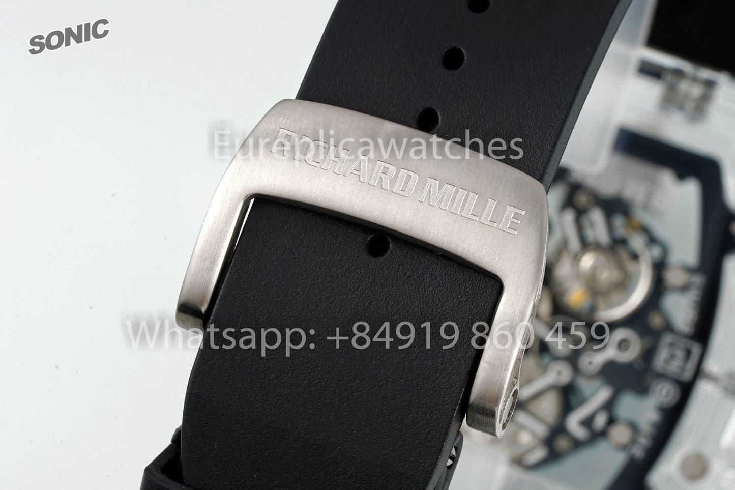 RICHARD MILLE RM055 AET REMOULD Black cinturino versione migliore 1:1 Sonic Fabbrica