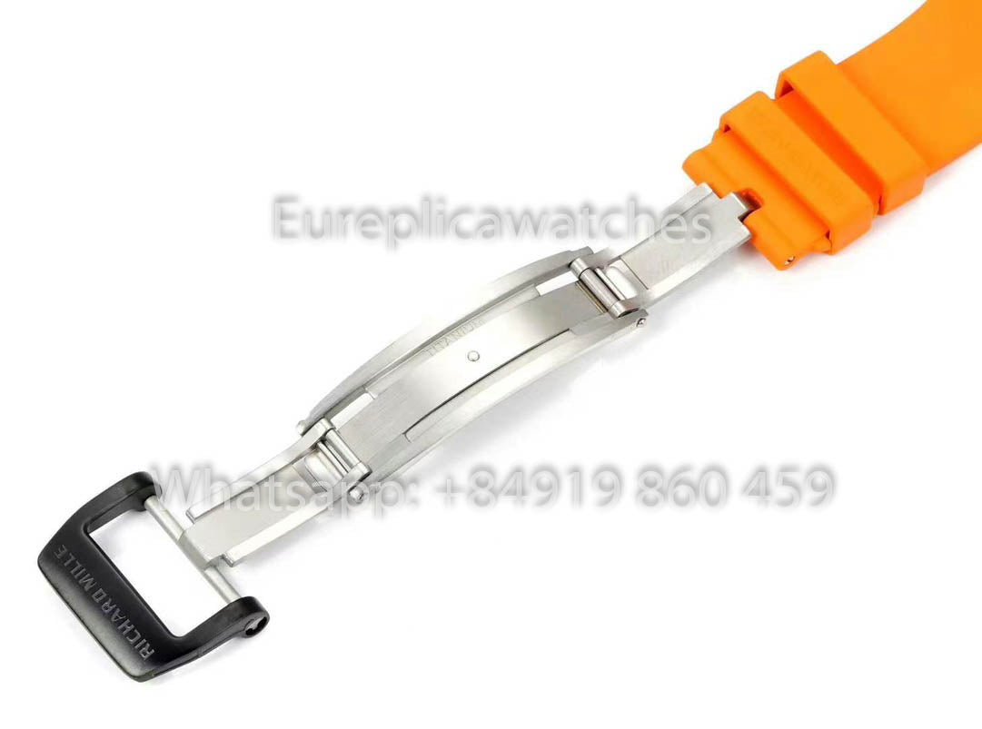 RICHARD MILLE RM 65-01 McLaren W1 RM Fabbrica versione migliore 1:1 Orange cinturino