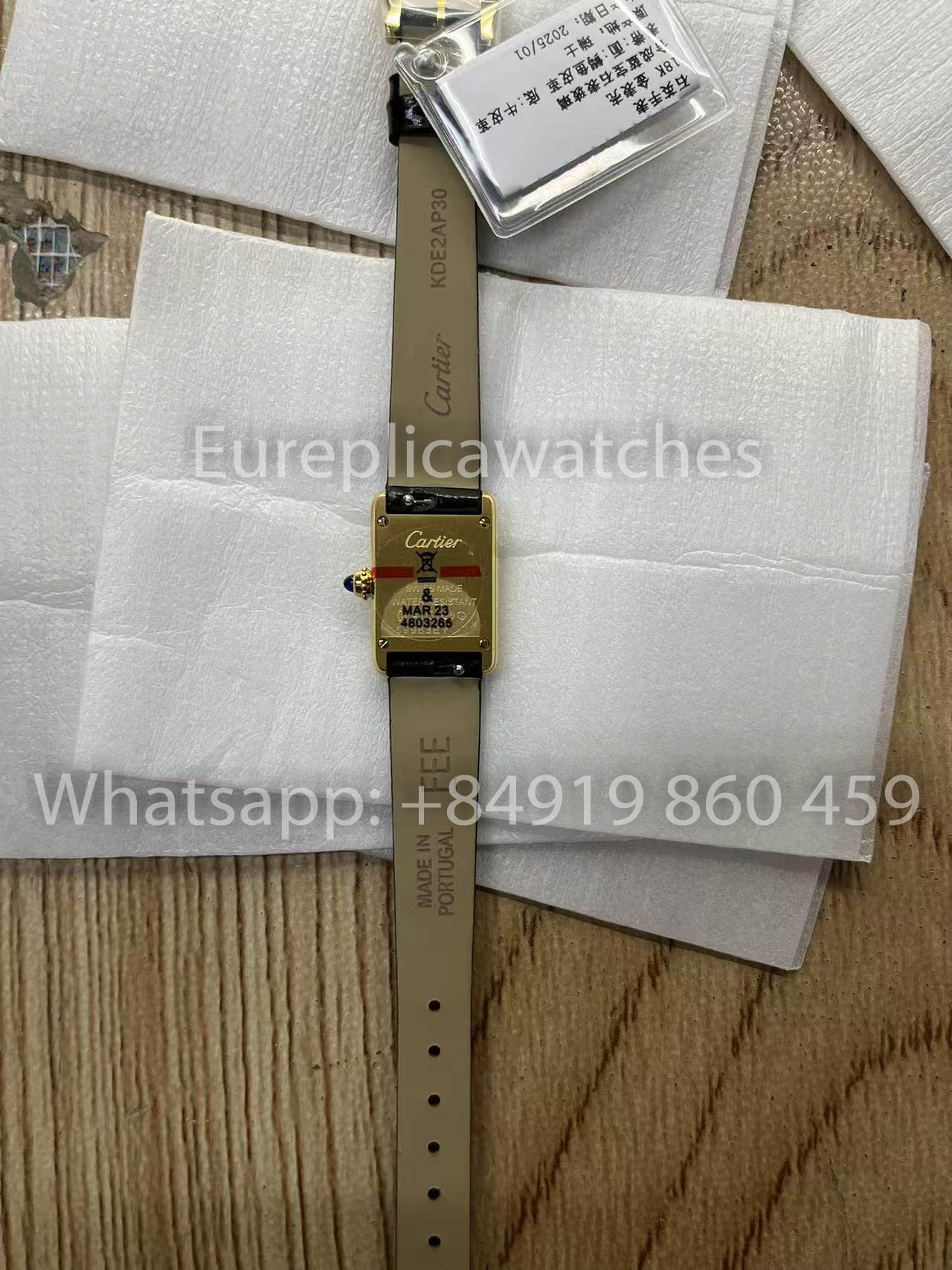 Cartier Tank TANK LOUIS CARTIER Mini versione migliore 1:1 F1 Fabbrica