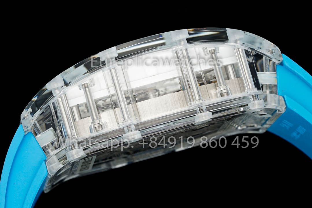 Richard Mille RM 56-01 Tourbillon versione migliore 1:1 Blue cinturino