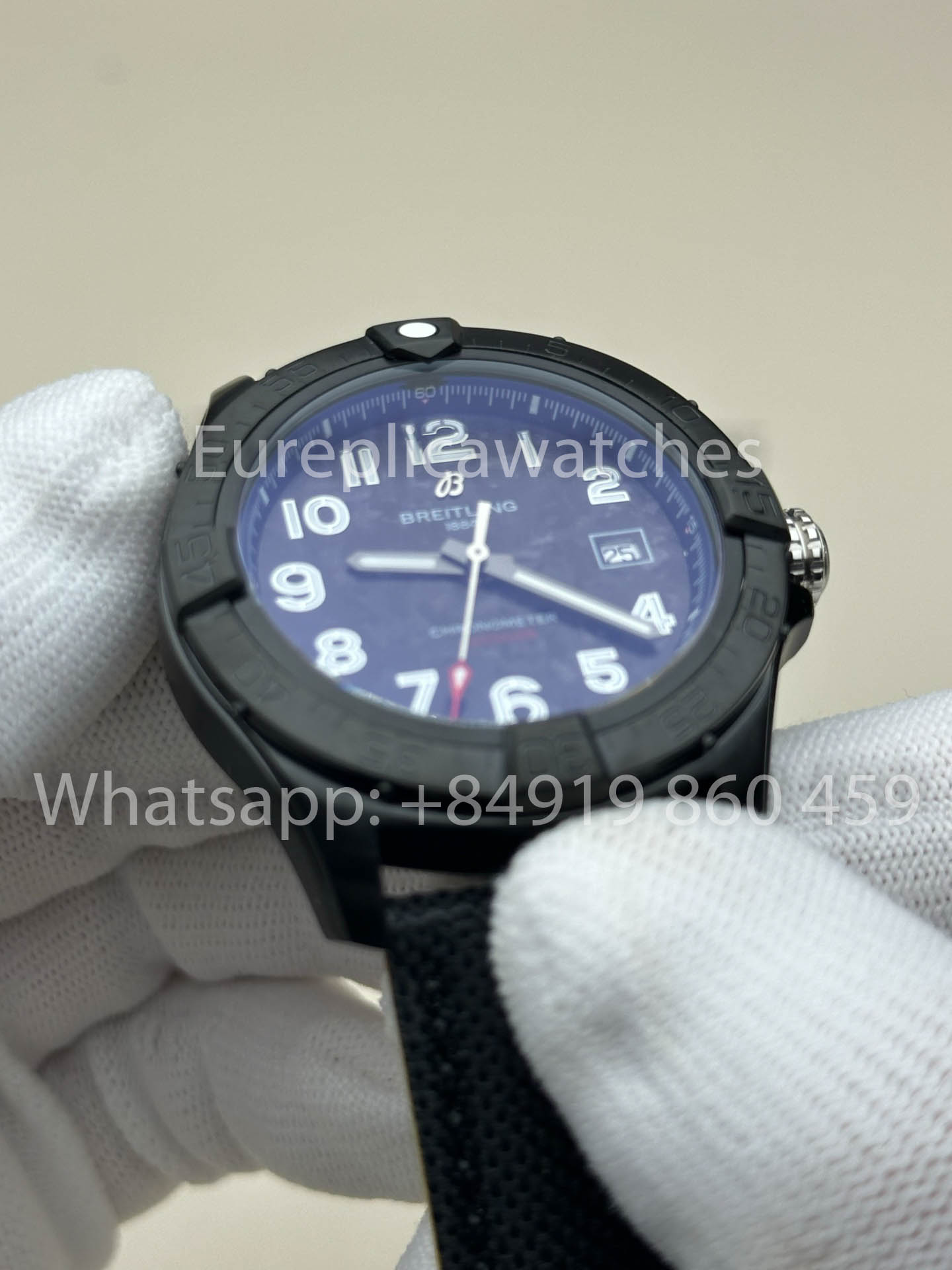Breitling Avenger 42 Night Mission Ref. S17328101B1X1 para pilotos de caça a jato versão melhor 1:1