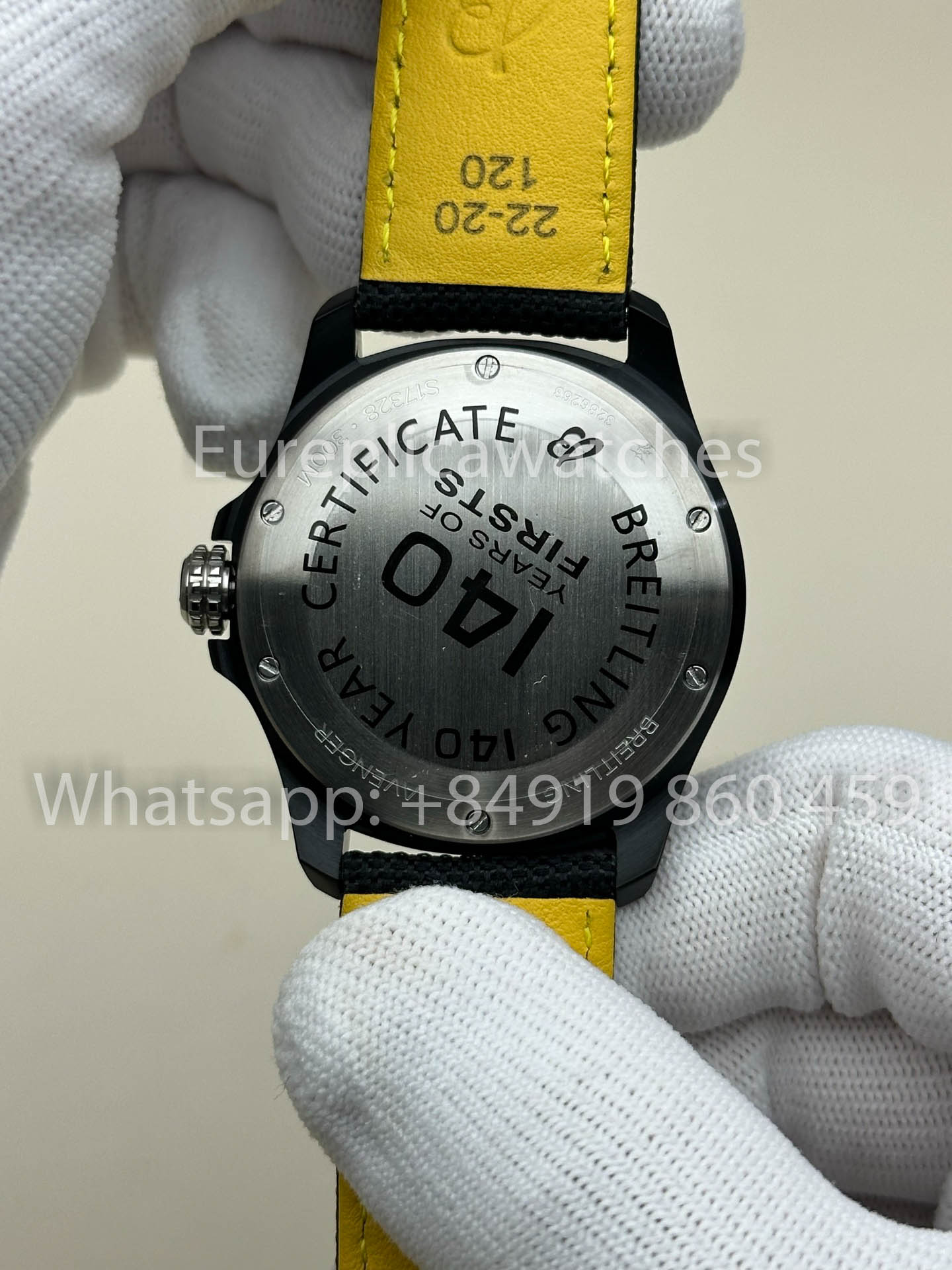 Breitling Avenger 42 Night Mission Ref. S17328101B1X1 para pilotos de caça a jato versão melhor 1:1