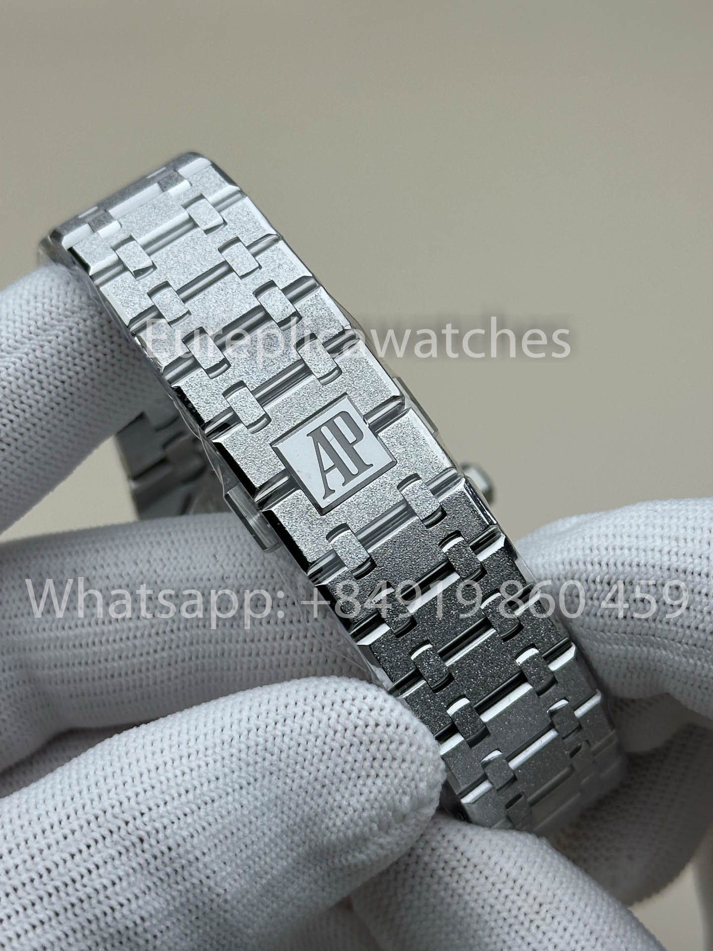 Audemars Piguet Royal Oak 15416 Frosted Gold versão melhor 1:1 THB Fabbrica