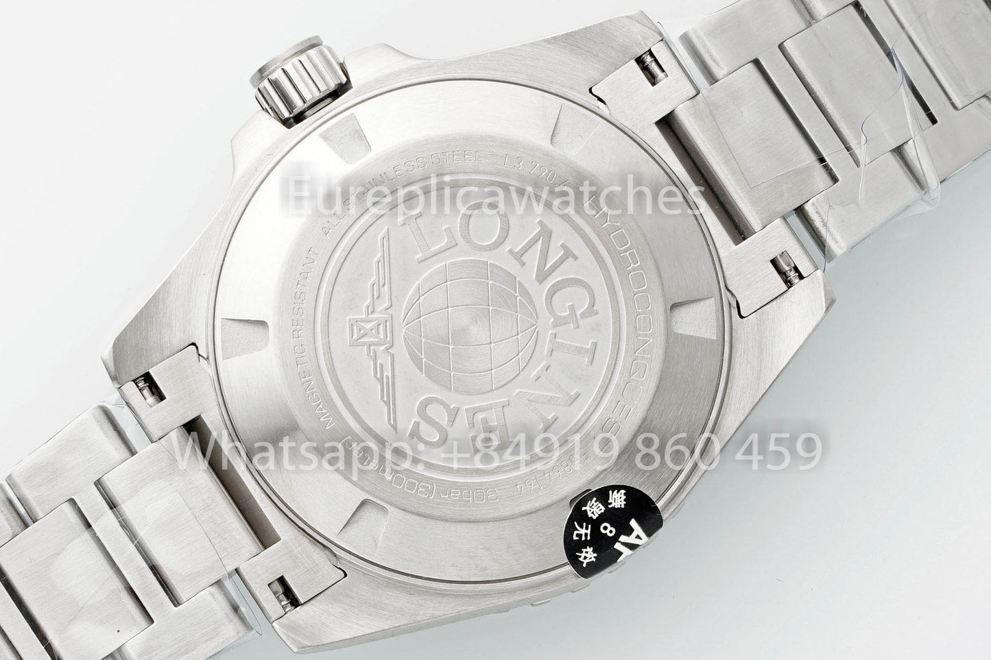 Longines HydroConquest GMT L3.890.4.56.6 Nero-Tone versión mejor 1:1 AF Fabrica