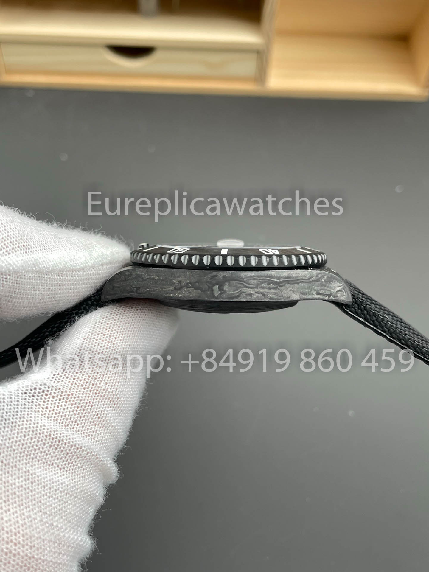 Rolex Submariner Diw Carbonio custom 1:1 VS Fabbrica Nero Edizione 2025