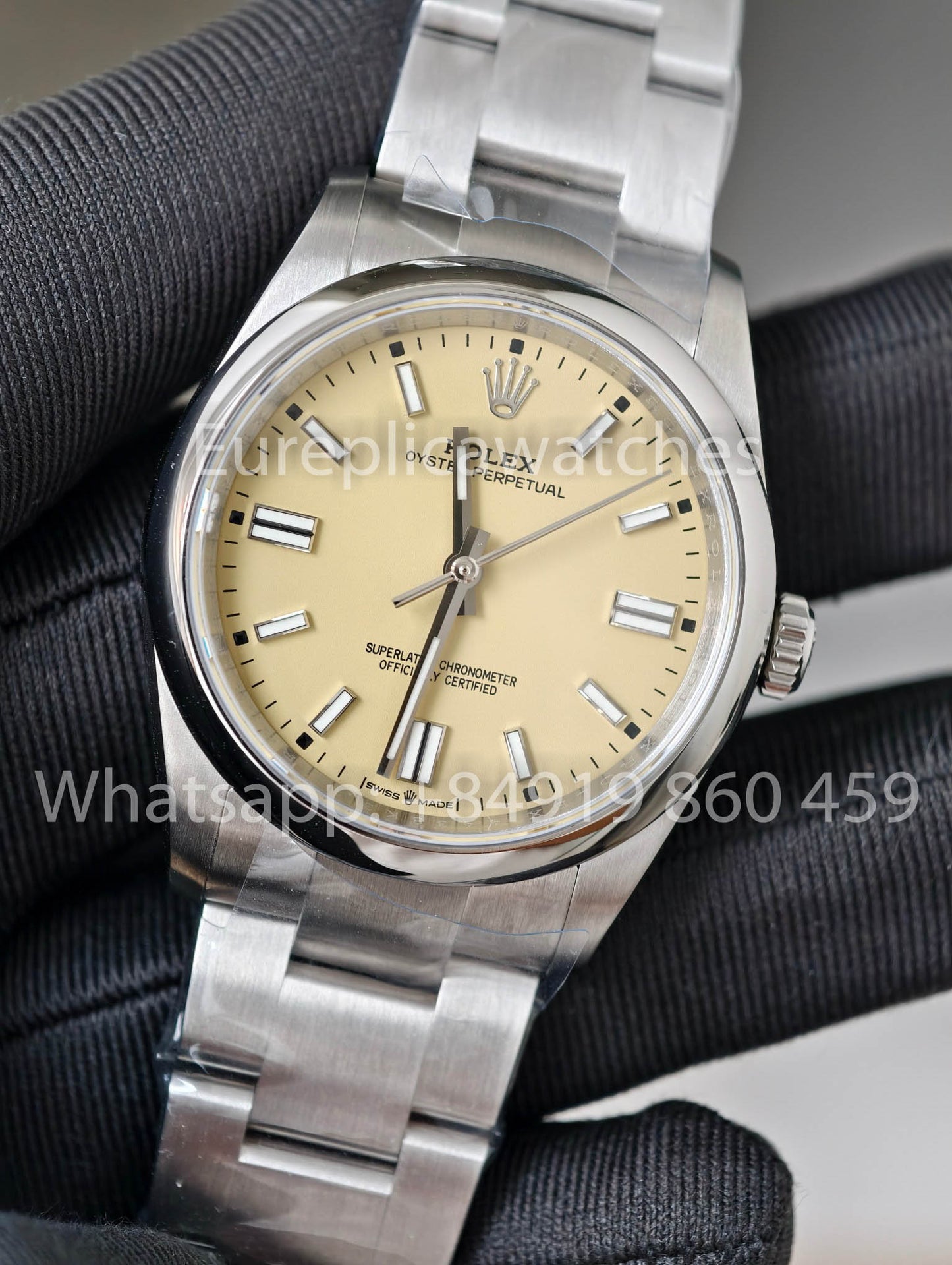 Rolex Oyster Perpetual M126000 36mm KRF versione migliore 1:1 Yellow Dial