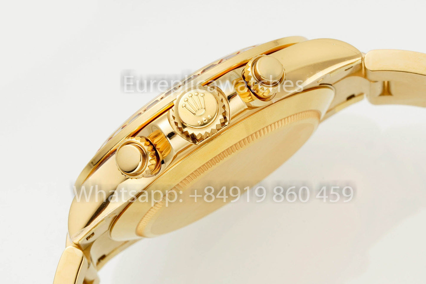 PPM Customized Modified Rolex Daytona Yellow Dial versione migliore 1:1 Yellow Gold