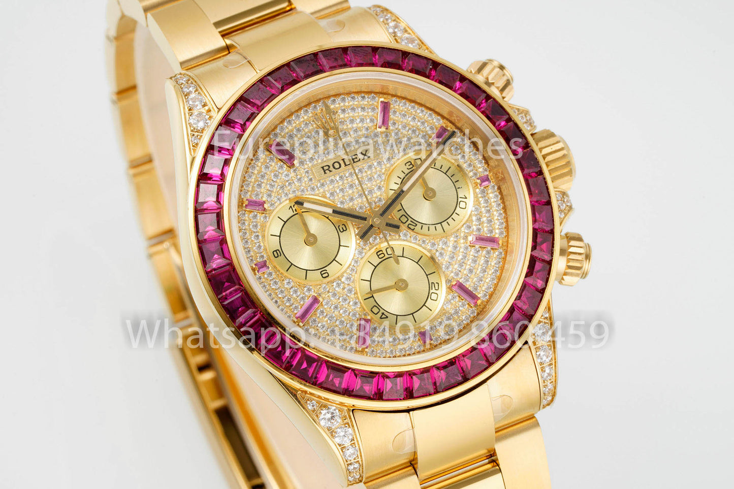PPM Customized Modified Rolex Daytona Yellow Dial versione migliore 1:1 Yellow Gold