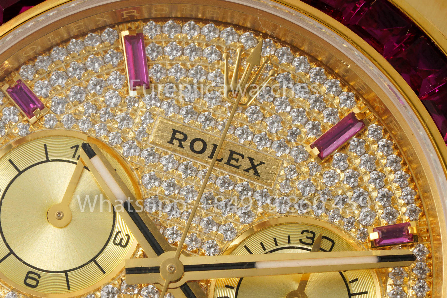 PPM Customized Modified Rolex Daytona Yellow Dial versione migliore 1:1 Yellow Gold