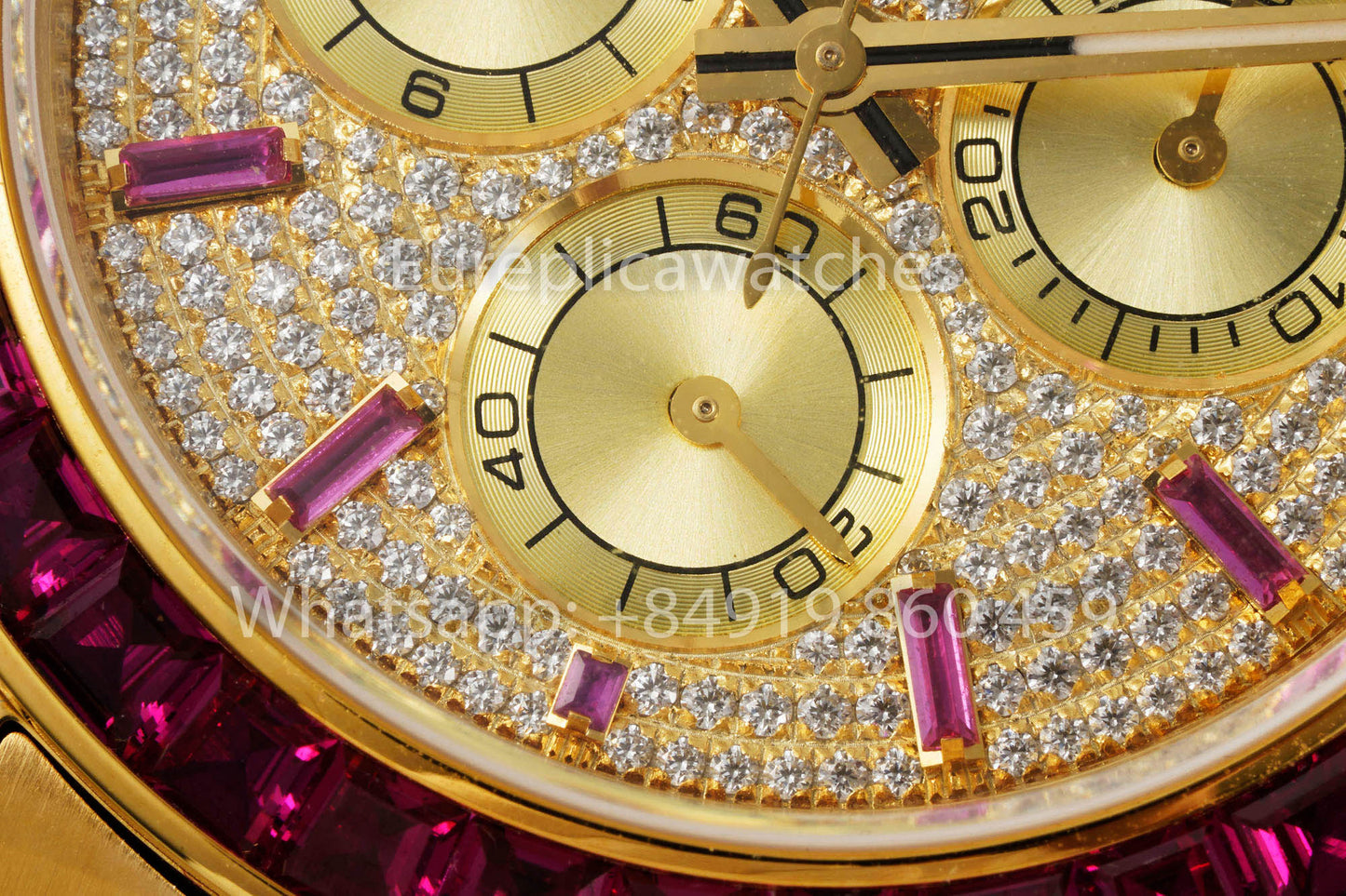 PPM Customized Modified Rolex Daytona Yellow Dial versione migliore 1:1 Yellow Gold