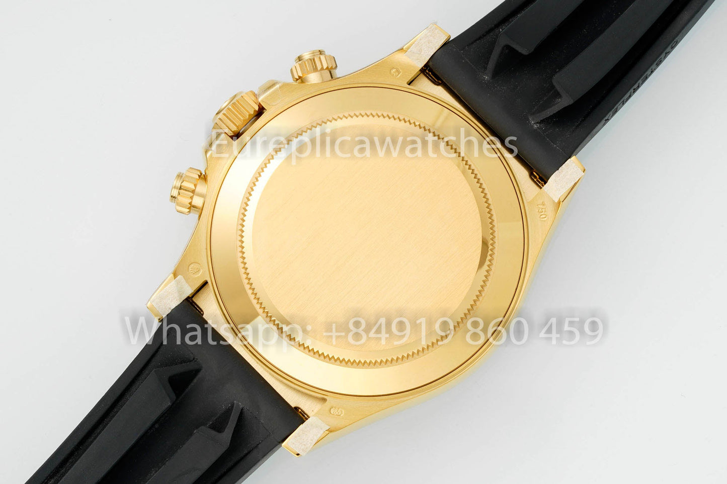 PPM Customized Modified Rolex Daytona Black Dial versione migliore 1:1 Rubber cinturino