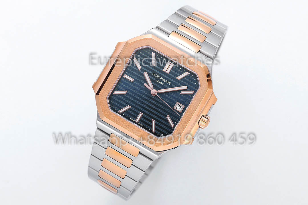 Patek Philippe Cubitus Series 5821/1AR esfera azul versión mejorada 1:1 PPF Fabrica