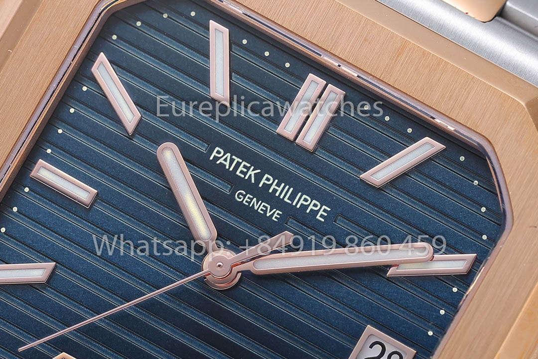 Patek Philippe Cubitus Series 5821/1AR esfera azul versión mejorada 1:1 PPF Fabrica