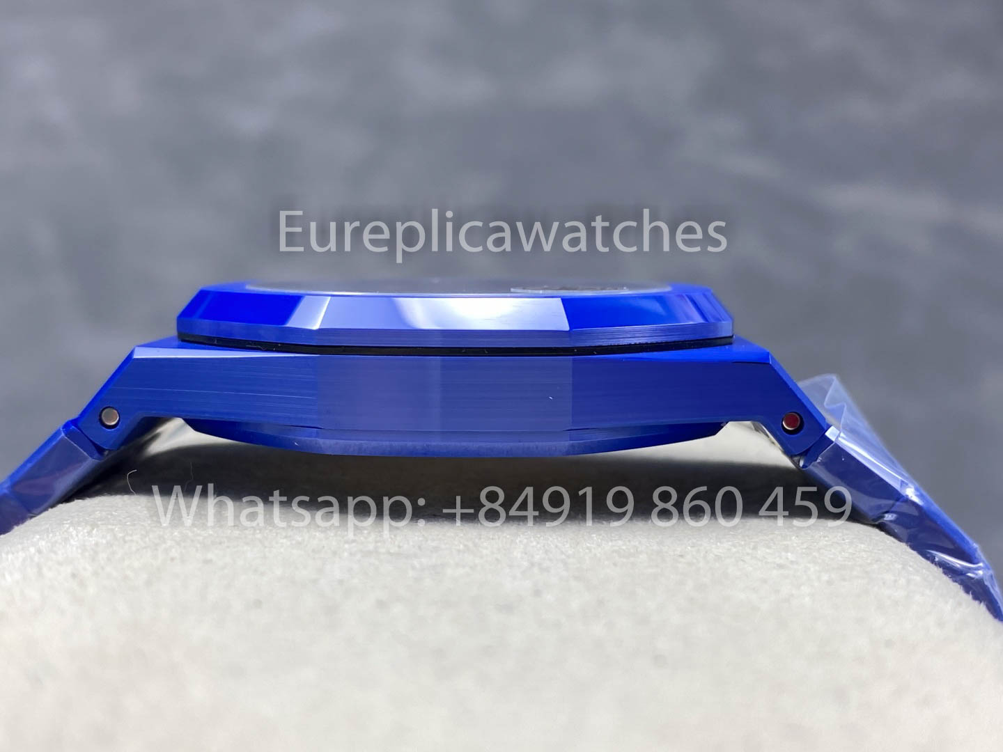 Audemars Piguet Royal Oak 15500ST quadrante bianco versione migliore 1:1 Blu ceramica Cassa APS Fabbrica