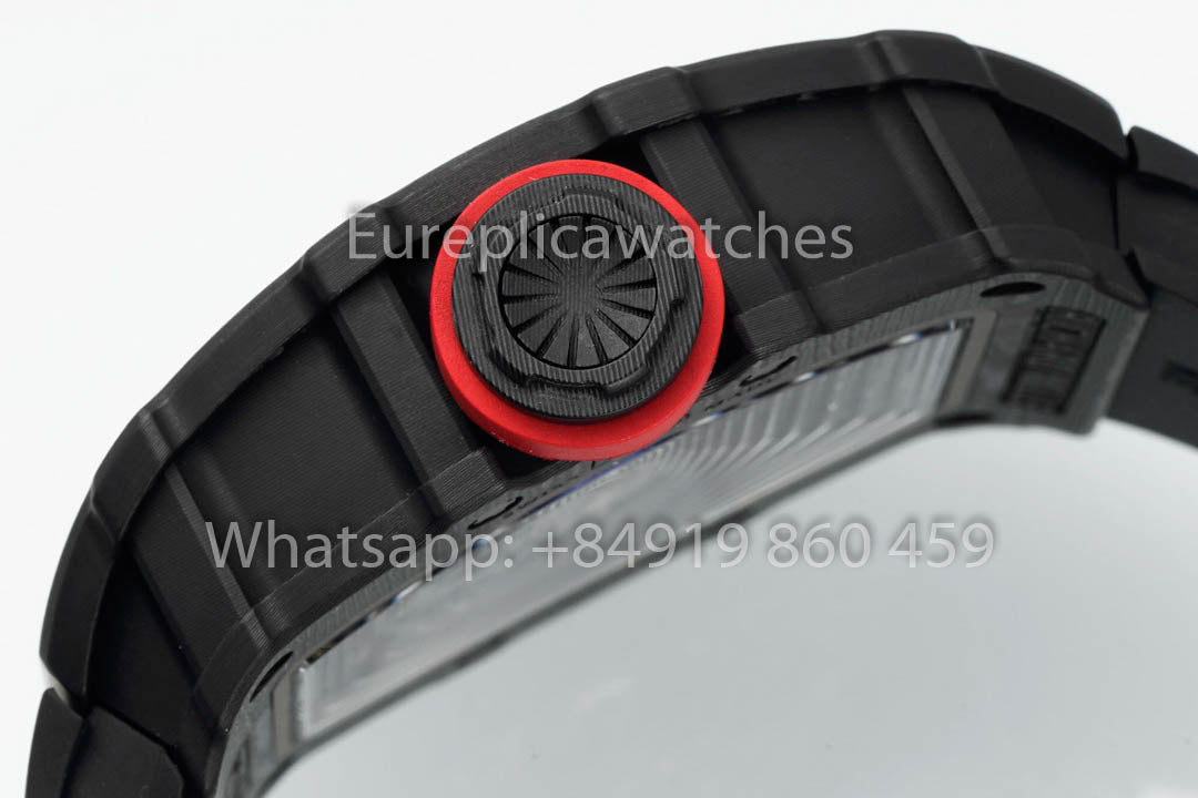 Richard Mille RM035-02 Rafael Nadal versione migliore 1:1 APS Fabbrica Nero cinturino
