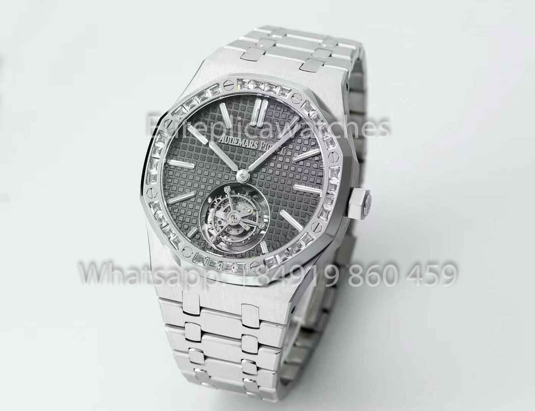 Audemars Piguet Royal Oak Tourbillon 26530ST.OO.1220ST.01 BBS Fabbrica versione migliore 1:1 Grigio quadrante