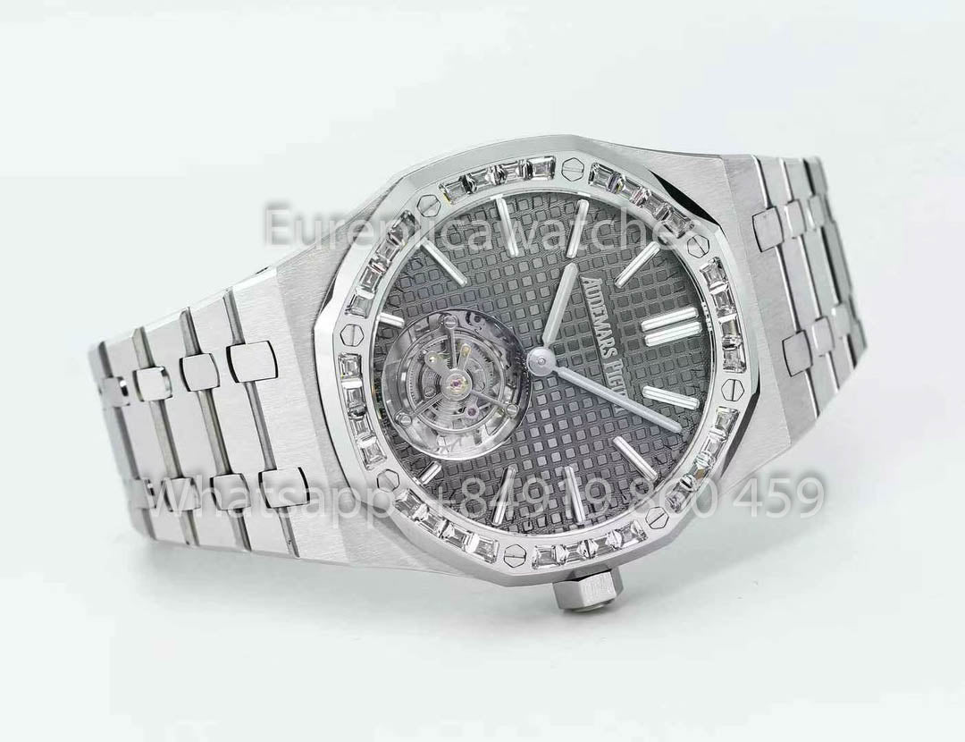 Audemars Piguet Royal Oak Tourbillon 26530ST.OO.1220ST.01 BBS Fabbrica versione migliore 1:1 Grigio quadrante