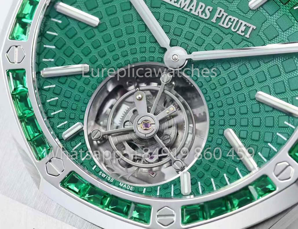 Audemars Piguet Royal Oak Tourbillon 26530ST.OO.1220ST.01 BBS Fabbrica versione migliore 1:1 quadrante verde