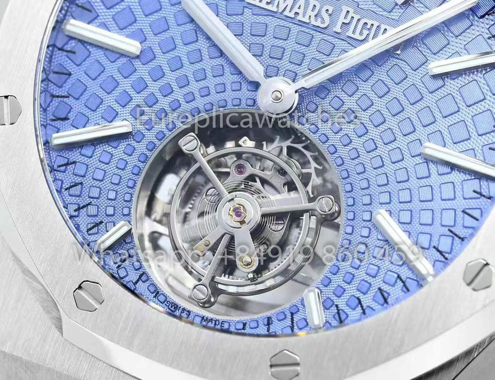 Audemars Piguet Royal Oak Tourbillon 26530ST.OO.1220ST.01 BBS Fabbrica versione migliore 1:1 Purple Argento