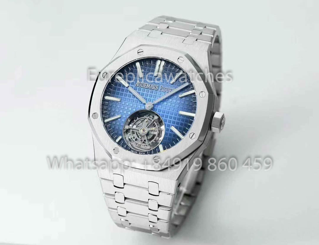 Audemars Piguet Royal Oak Tourbillon 26530ST.OO.1220ST.01 BBS Fabbrica versione migliore 1:1 Light Blu
