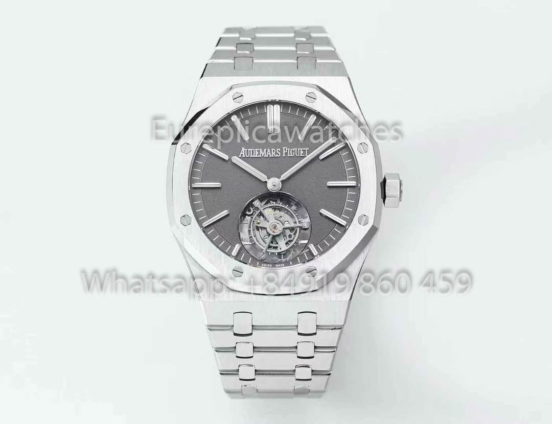 Audemars Piguet Royal Oak Tourbillon 26530ST.OO.1220ST.01 BBS Fabbrica versione migliore 1:1 Grigio smooth quadrante