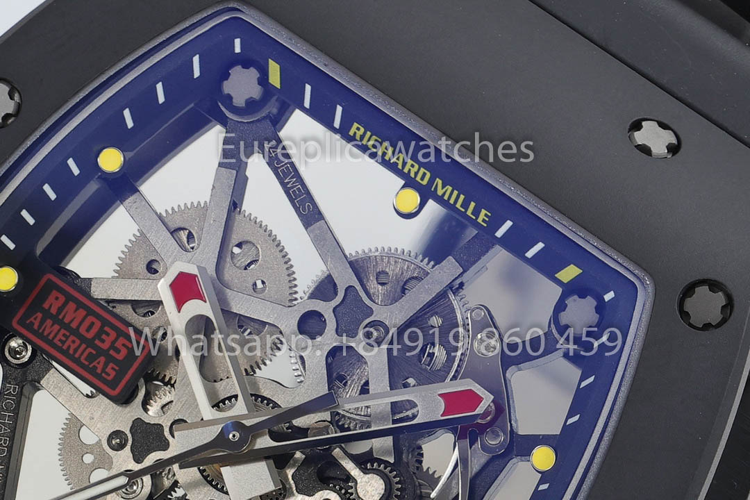 Richard Mille RM035 Americas Gold Toro versione migliore 1:1 ZF Fabbrica