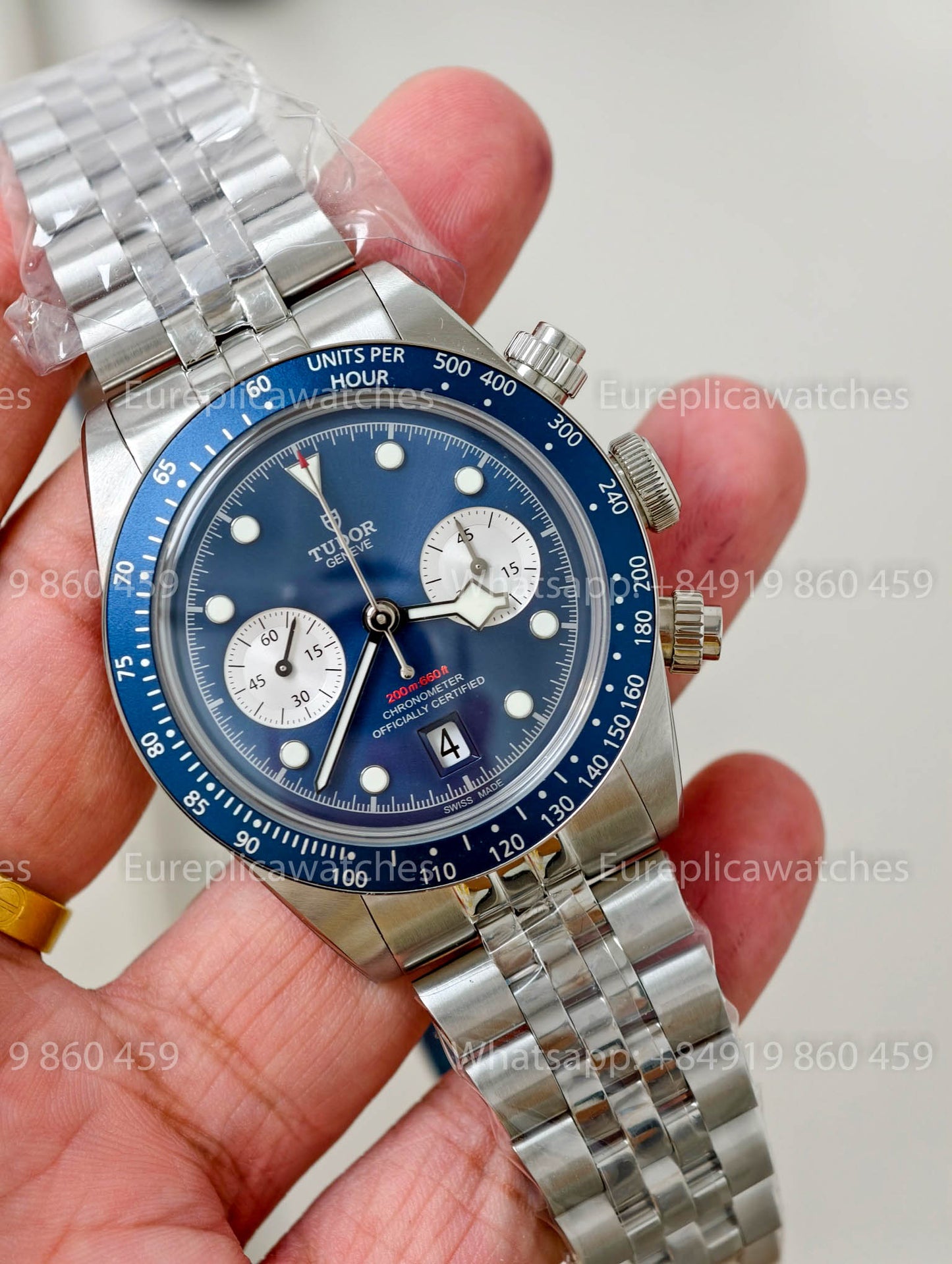 Tudor BlackBay 58 Silver Ag925 79010SG-0001 ZF Fabbrica versione migliore 1:1 Blue Dial