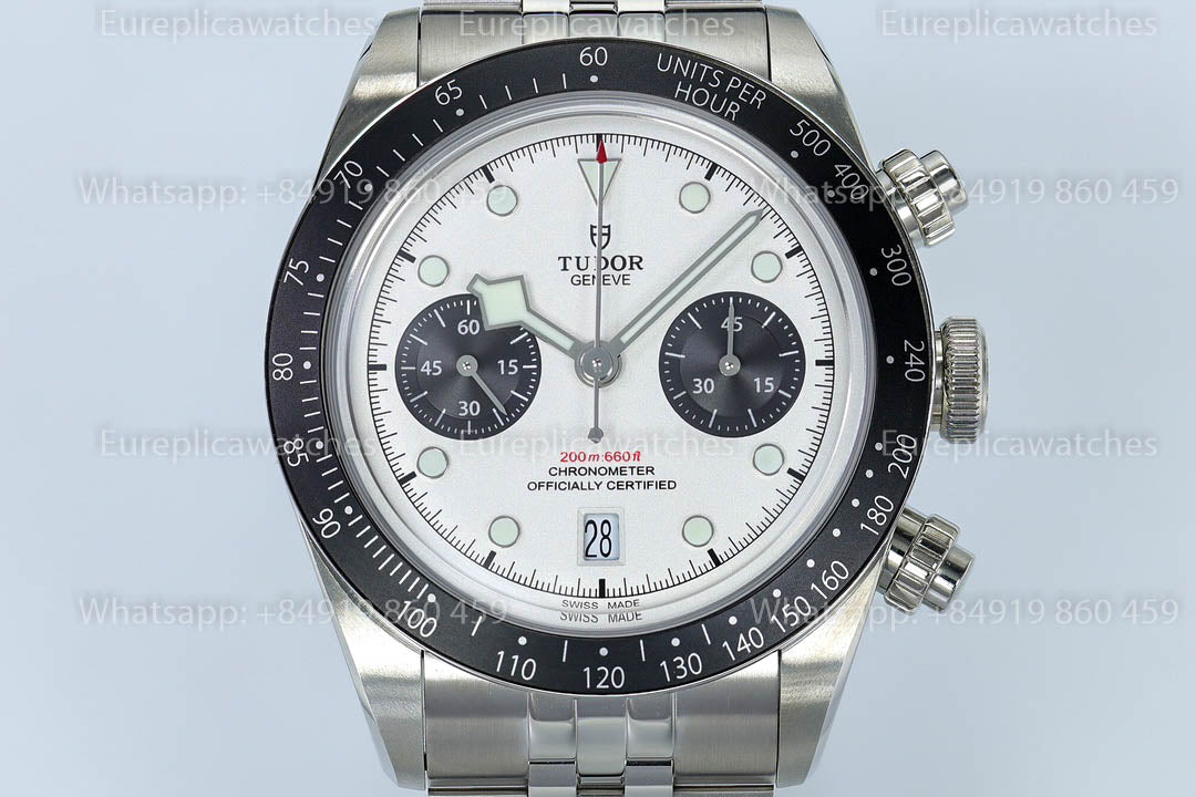 Tudor Black Bay Chrono M79360N-0014 ZF Fabbrica versione migliore 1:1 White Dial
